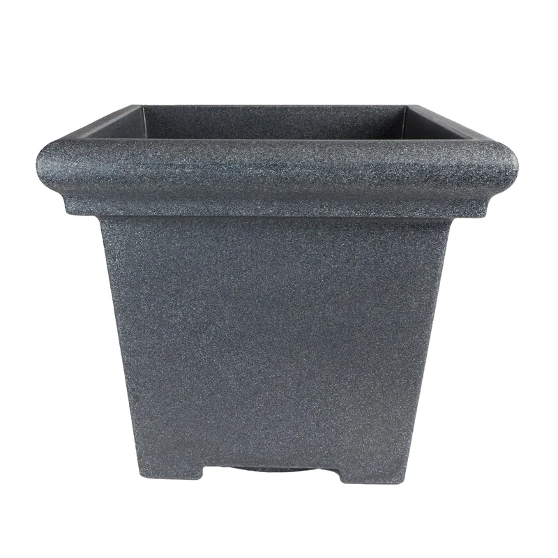 The HC Companies Planter, Granite, 24"