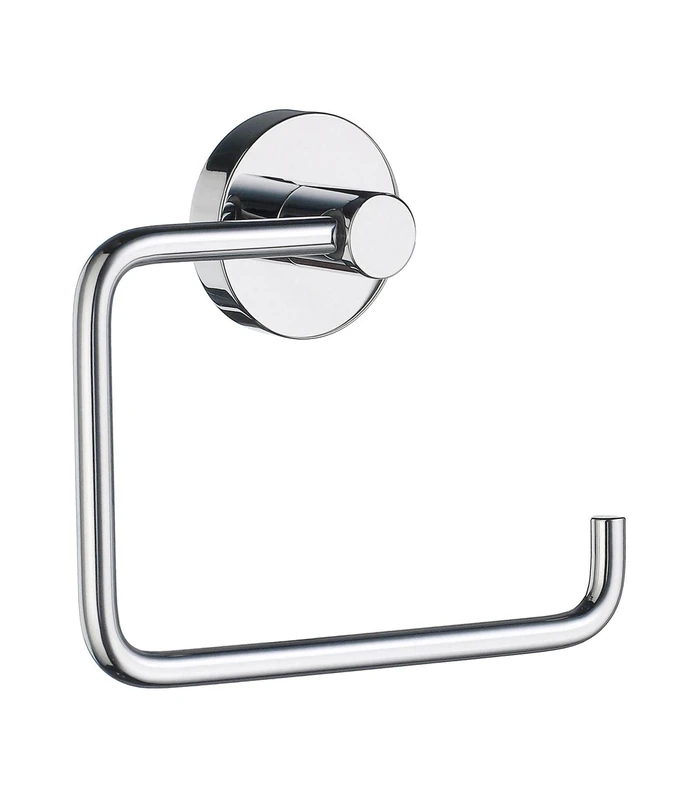 Smedbo HK341 "Home" Toilet Roll Holder, Polished Chrome, Silver, 14 x 9 x 5 cm