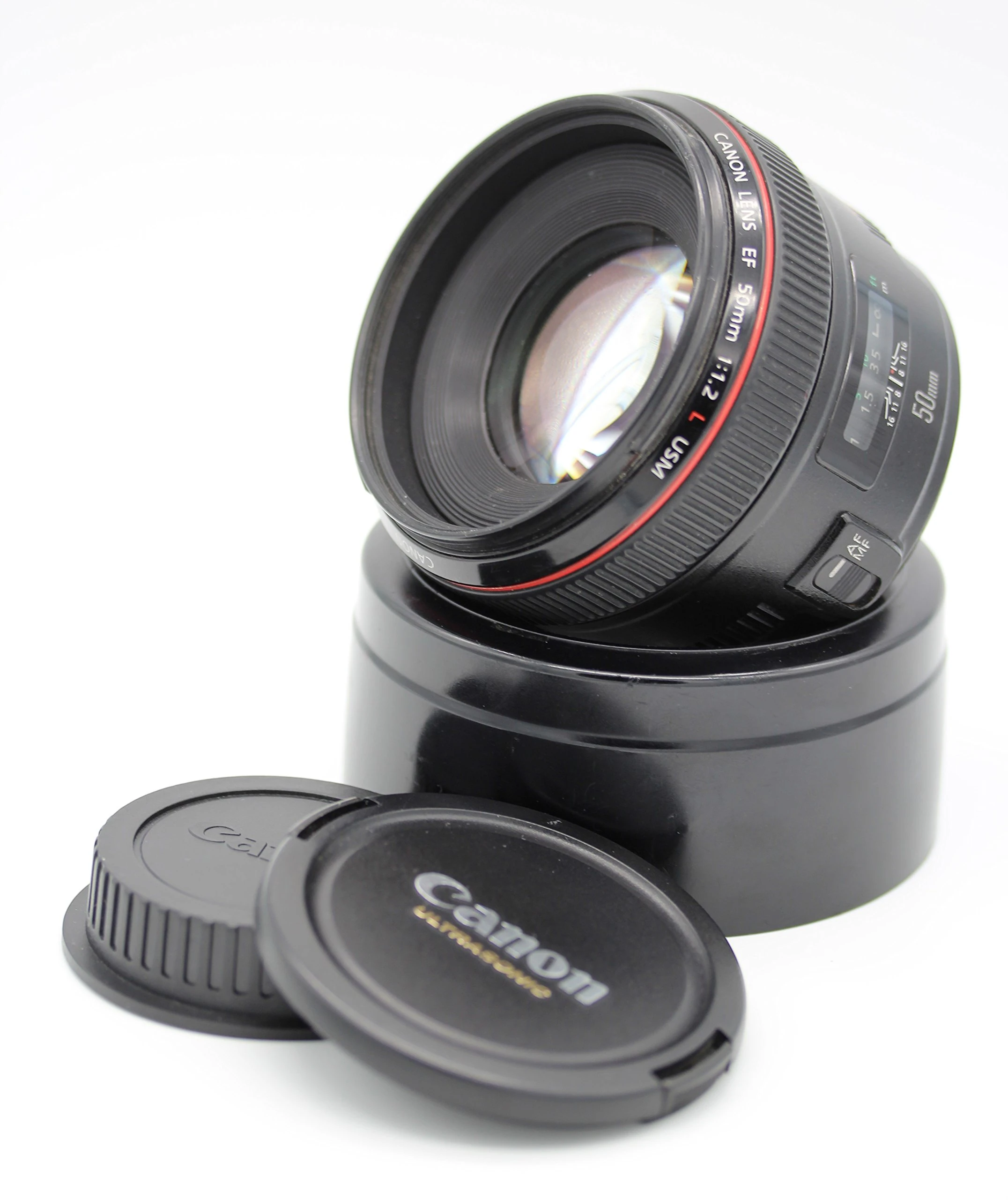 Canon EF 50 mm f/1.2L USM Lens, Black