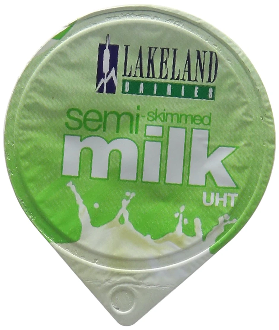 LAKELAND Semi-Skimmed Milk Pots (Pack of 120)