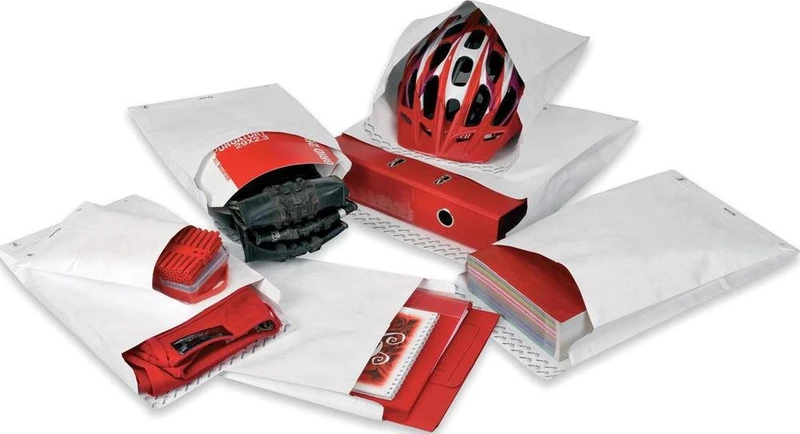 Tyvek Gusseted Envelopes Extra Capacity Strong B5 H250xW176xD38mm White Ref 772924 [Pack of 100]