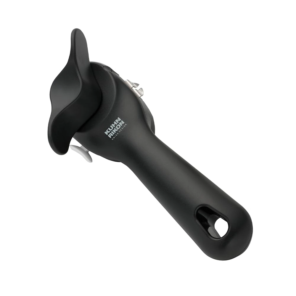 Kuhn Rikon Can Opener with Lid-Lifting Pincers, Tin Opener with Stainless Steel Blade. Tin Openers for Arthritis Hands. Can Openers That Work – 3 Year Kuhn Rikon Kitchen Accessories Guarantee