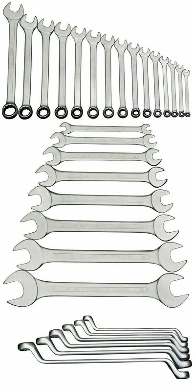 FAMEX 13485-31 31 Piece Spanner Set Metric