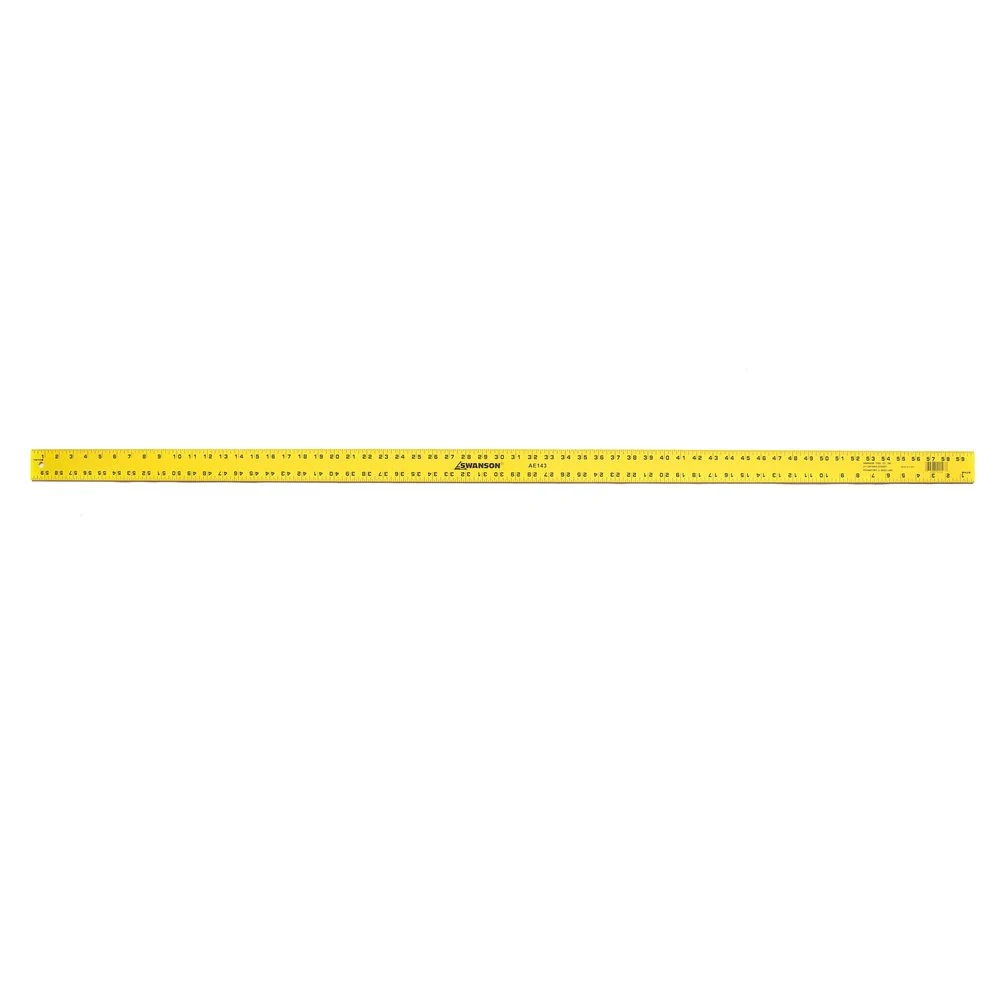 Swanson Tool AE143 60-Inch Straight Edge (Yellow)