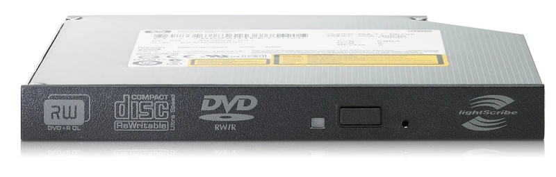 HP - Disk drive - DVDRW (+R double layer) - 8x/8x - IDE - internal - 5.25" - LightScribe - Image 1