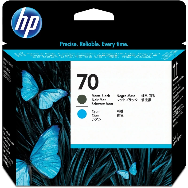 HP Print Head - Cyan/Matte Black - Image 1