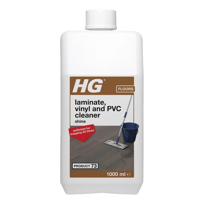 HG Laminate Shine Restorer 1L - Fresh Scented Glossy Floor Cleaner