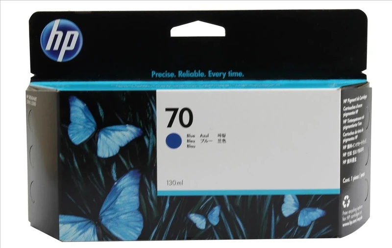 HP Original No.70 Blue Ink Cart 130ml
