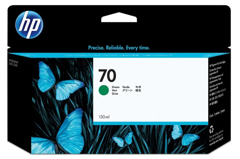 HP Original No.70 Green Ink Cart 130ml
