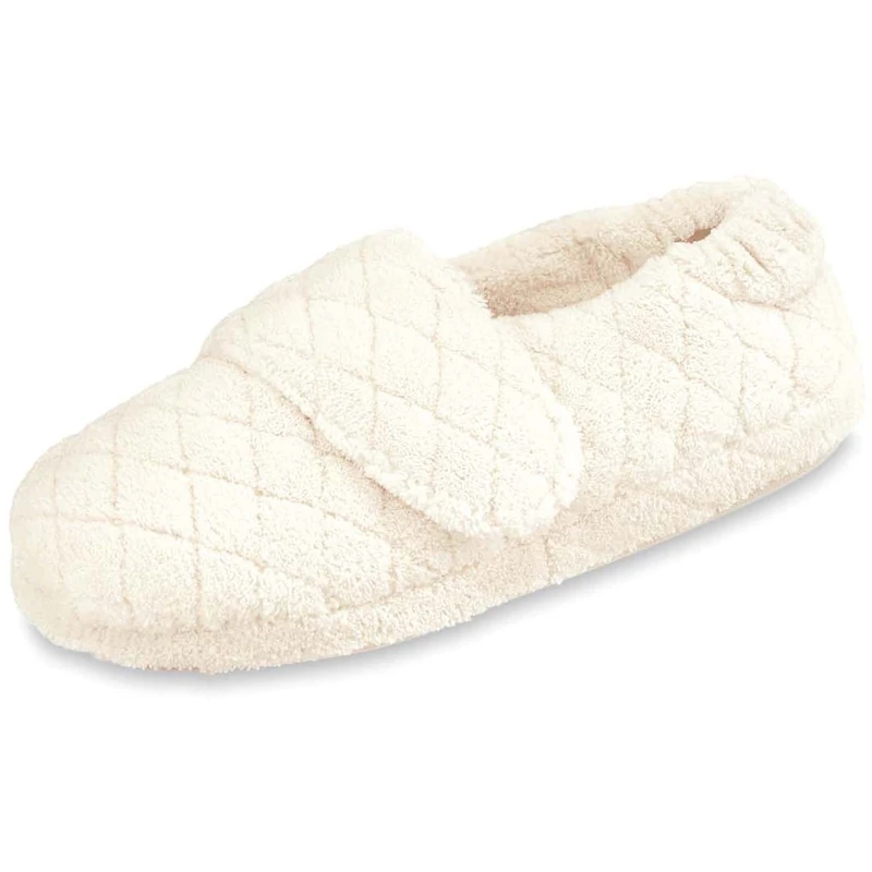 Acorn Women's Adjustable Spa Wrap Slipper, Natural, 3/4 UK - Image 1
