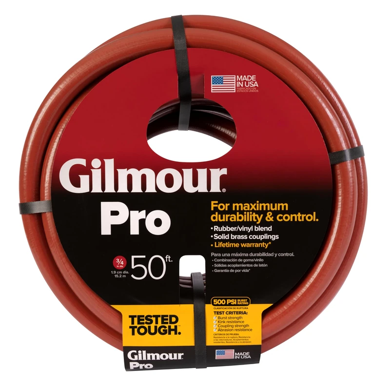 GILMOUR Fiskars PRO Commercial Hose 3/4 Inch x 50 Feet