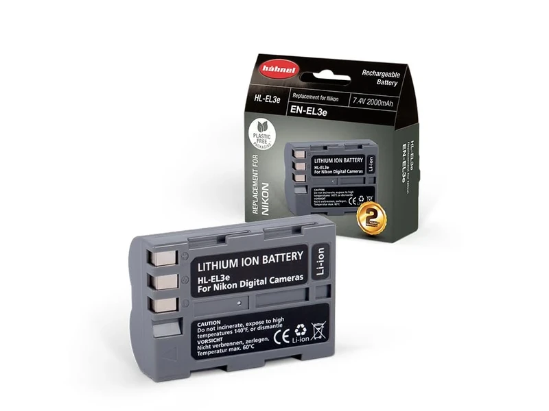 Hähnel - HL-EL3e Nikon - Camera Accessories - Li-Ion Battery