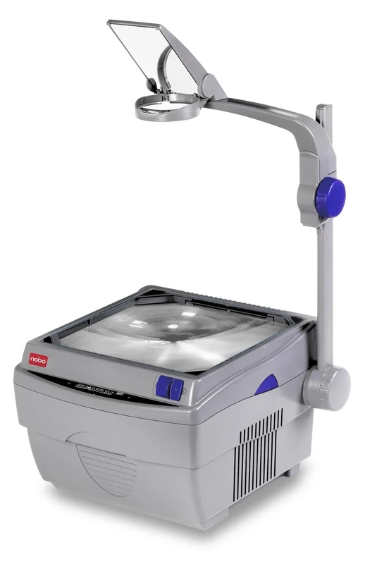 Nobo Quantum 2523 Overhead Projector 2 Lamps Triple-element Lens 4200 ANSI Lumens 9.7kg Ref 1900567