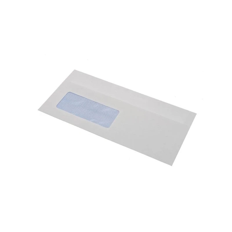 5 Star Value Envelope Press Seal Window Wallet DL White [Pack 1000] - Image 1