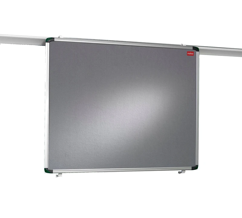 Nobo ProRail Felt Noticeboard 1200 mm x 900 mm