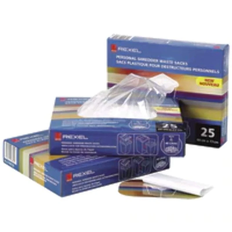 Rexel Plastic Waste Bags for Small Office Shredders, 40L Capacity, Pack of 100, 40060