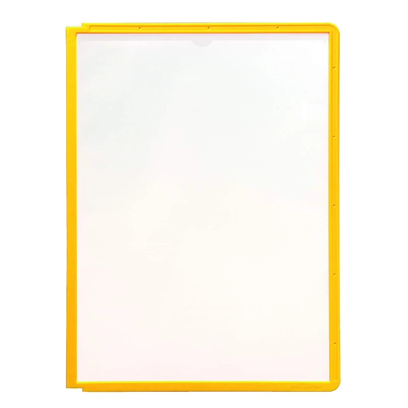 Durable Sherpa Display Panels A4 - Yellow (Pack of 10)