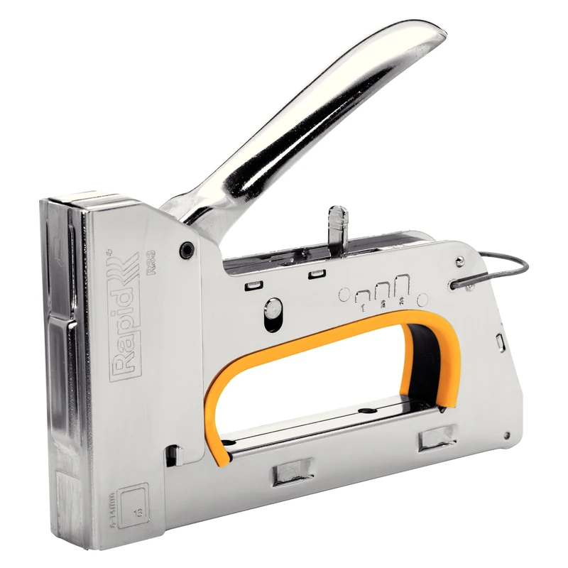 Rapid Staple Gun for Sensitive Materials, All-Steel Body, Pro, R33, 20510650