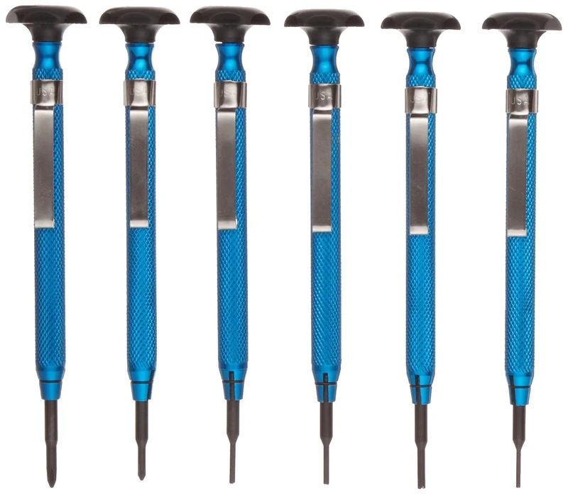 Moody Tools 58-0670 6-Piece Slot/Phil/Screw Extractor Combo Reversible Driver Set