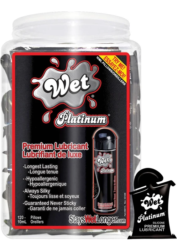 Wet Platinum Silicone in Counter Bowl Display, 200 g - Image 1