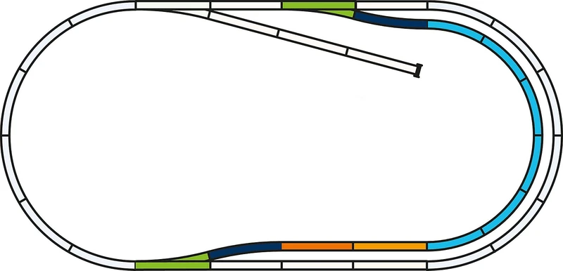 Piko 55320, H0 A-track Set C - Image 1