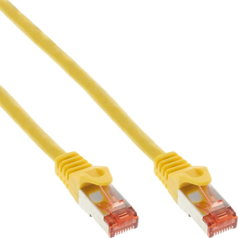 InLine 76402Y S/FTP Patch Cable 250 MHz PVC Copper, Yellow