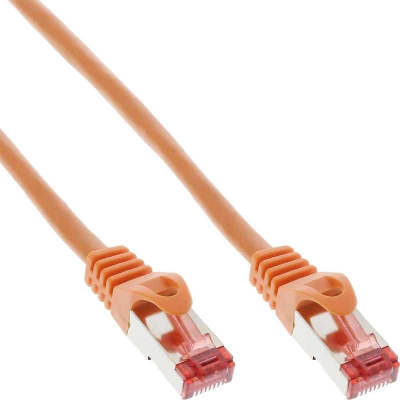 Intos Patch Cable 250 mhz Orange Kat6 S-FTP Patch Cable 1.0 M