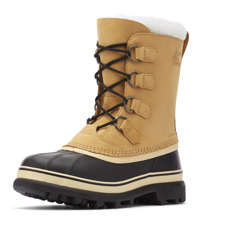 Sorel CARIBOU WATERPROOF Men's Snow Boots, Brown (Buff), 15 UK