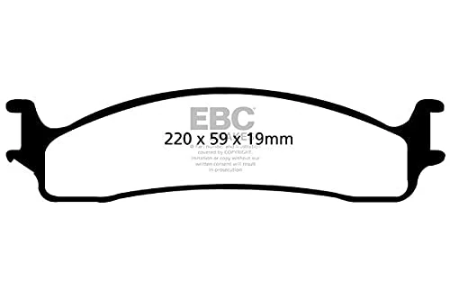 EBC Brakes DP61650 6000 Series Greenstuff Brake Pads