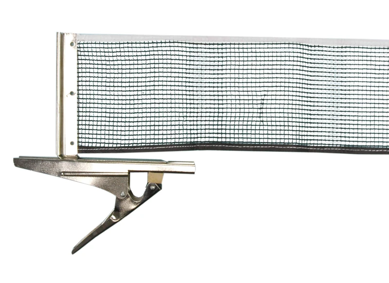 Donic-Schildkröt Clipmatic Table Tennis Net, Nylon, with Quick-Fixing Fastener Clips, Maximum Table Thickness 4.0 cm, in a Case, 808335, Small