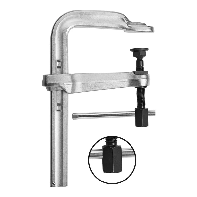 High Performance Clamp - STBS30 Opening (mm): 300 / Throat Depth (mm) 200 / Rail (mm): 50 x 25