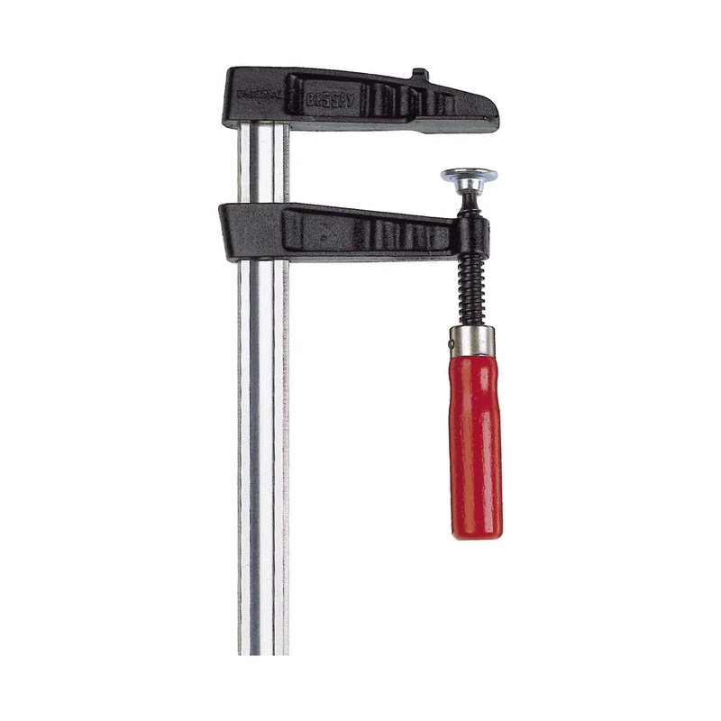 Malleable Cast Iron Screw Clamps - TGK200 Opening (mm): 2000 / Throat Depth (mm): 120 / Rail (mm): 35 x 11
