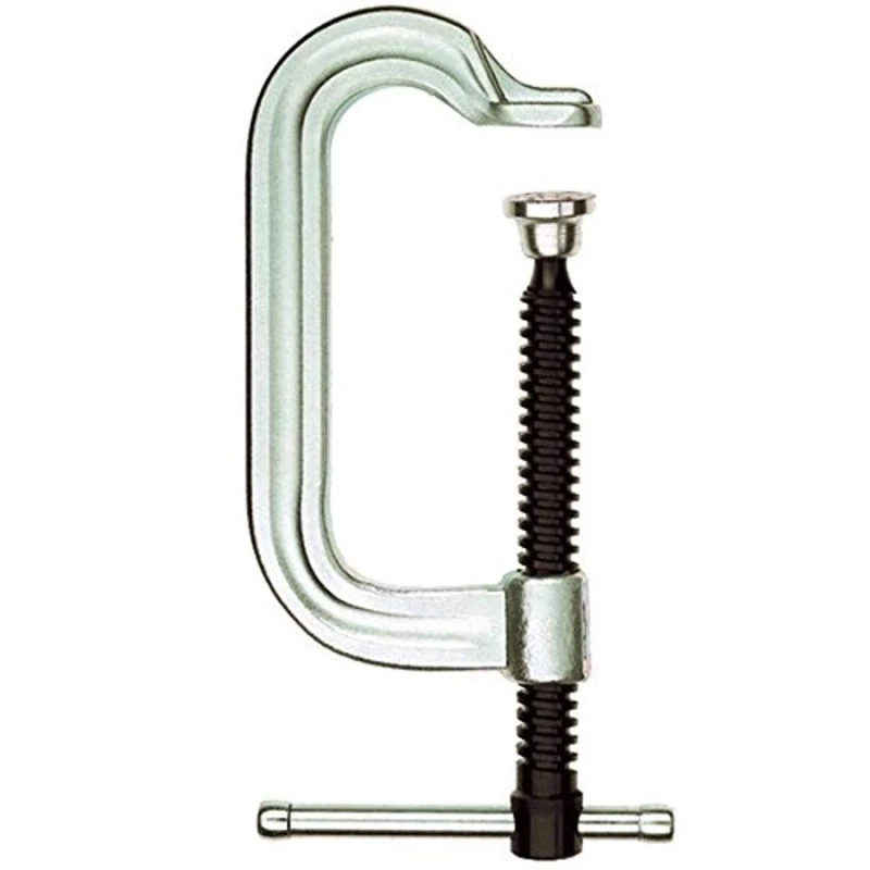 Bessey VC3 C-Clamps, Grey/Silver, 75/50 mm