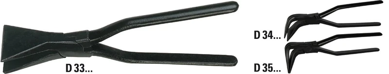 Bessey D331-60 Seaming and Clinching Pliers, Black, 60 mm