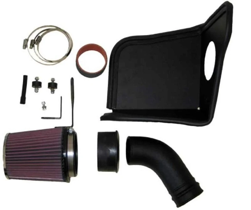 K&N 57I-1000 Washable and Reusable Car Performance Intake Kit