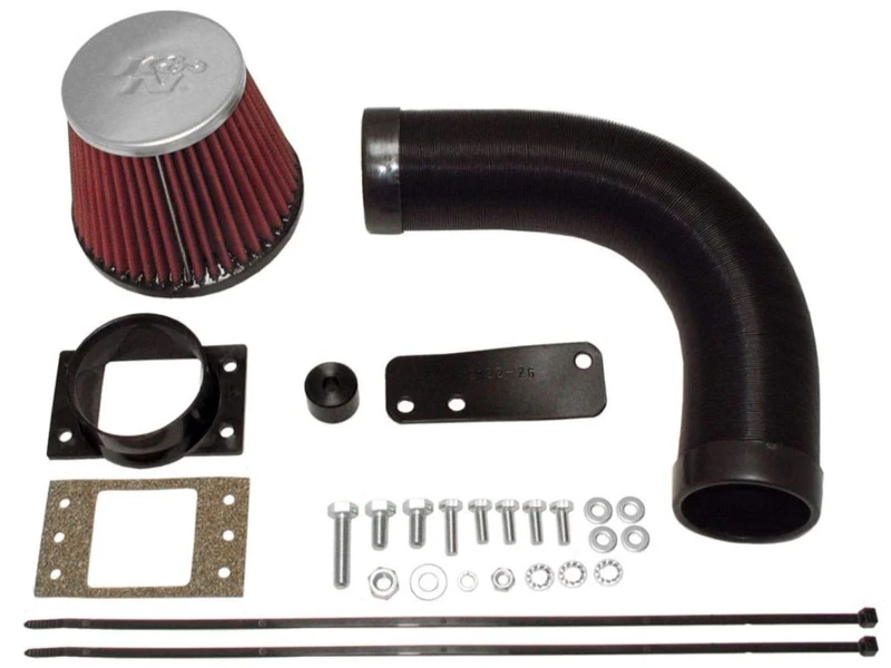 K&N 57-0070 Washable and Reusable Car Performance Intake Kit