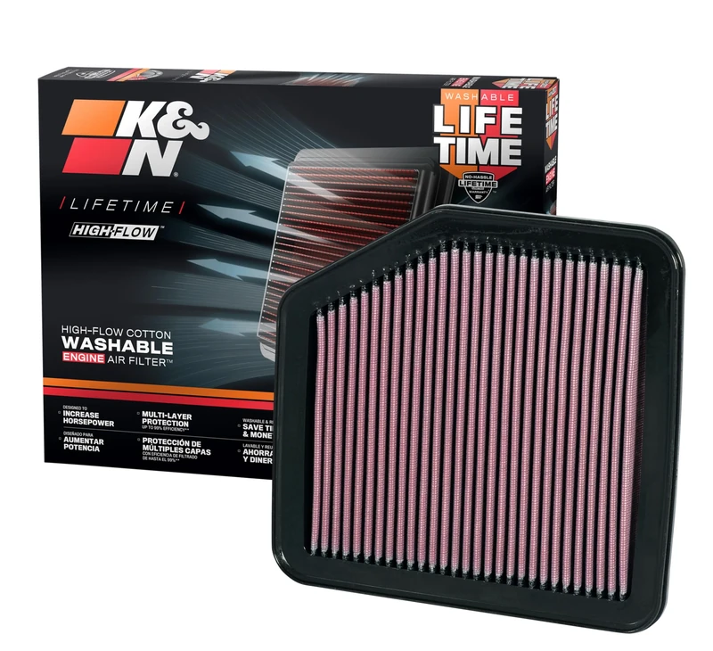 K&N Engine Air Filter: High Performance Premium Washable Replacement Filter: Compatible 2004-2015 Toyota/Lexus (Crown Royal, Rav4, Reiz, Mark X, IS 250, IS 350, IS 220, GS 350, IS 300, GS430) 33-2345