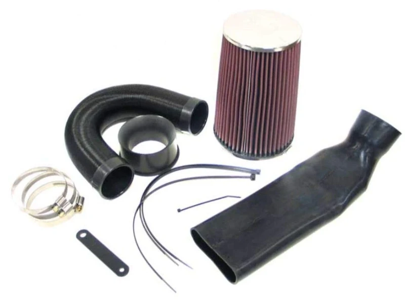 K&N 57-0348 Washable and Reusable Car Performance Intake Kit
