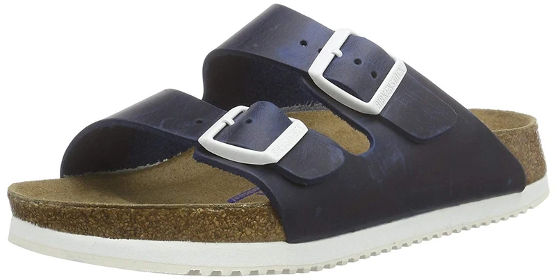Birkenstock ARIZONA Birko-Flor, Men's Sandals, Blue, 10.5 UK (45 EU)