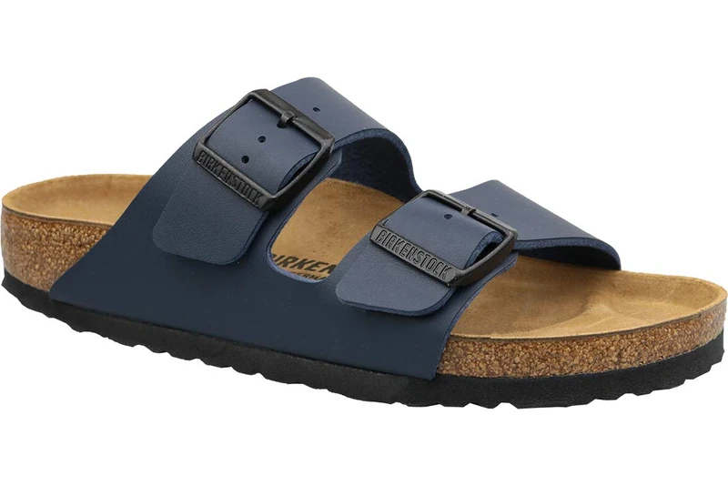 Birkenstock Arizona, Unisex_Adult Beach & Pool Shoes, Blue (Blue), 4.5 UK (37 EU) - Image 1