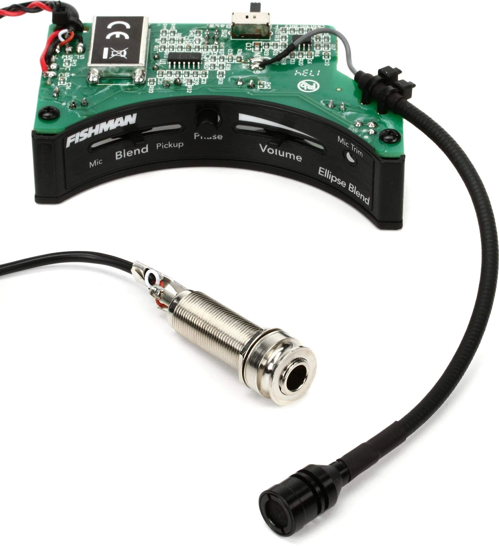 Fishman Elipse Matrix Acoustic Guitar Pickup System, Wide Format