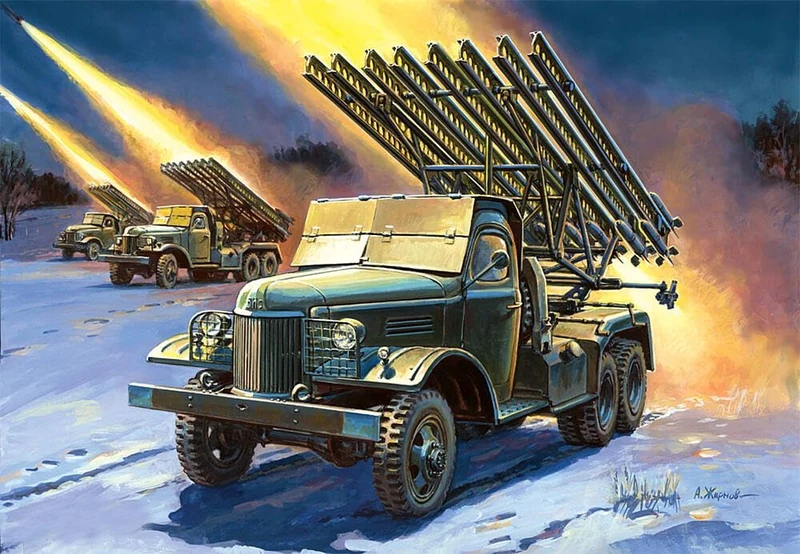 Zvezda 500783521 – 1:35 WWII BM-13 Katiusha