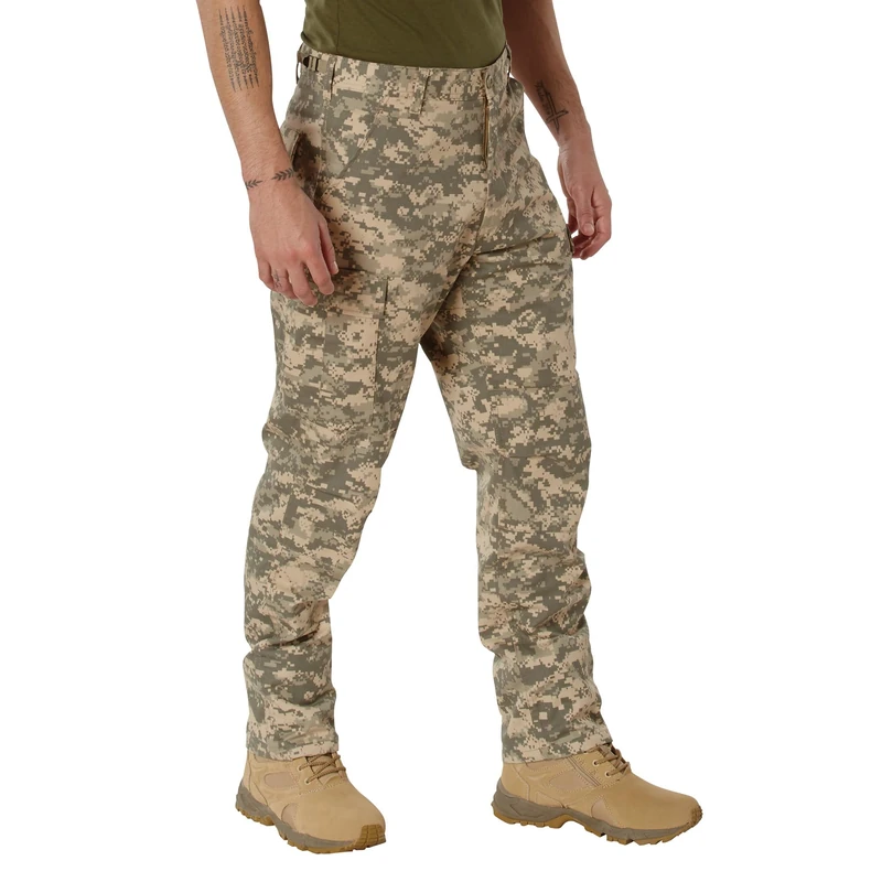 ROTHCO Men's BDU Pant, ACU Digital Camo, Large