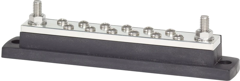 Blue Sea Systems 2105 250 Amp MaxiBus BusBar with 12 screws