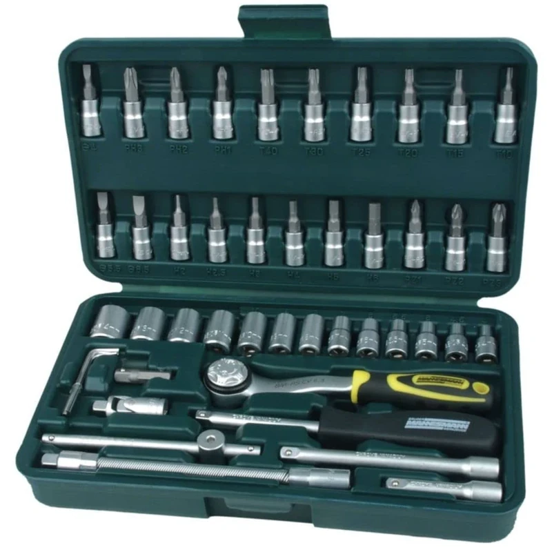 Mannesmann 1/4-inch Socket Set Super Lock System (41 Pieces)