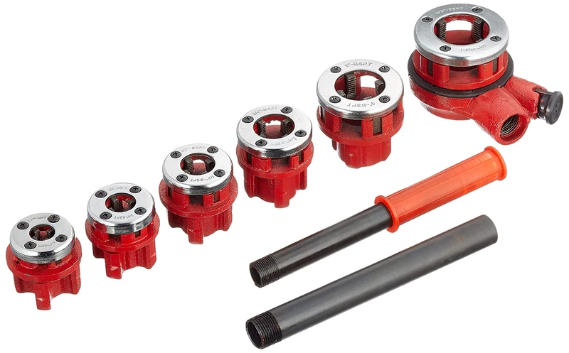 Mannesmann Pipe Threading Set (9 Pieces)
