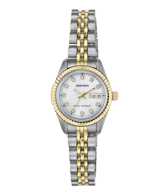 Armitron Women's Genuine Crystal Accented Bracelet Watch, 75/2475