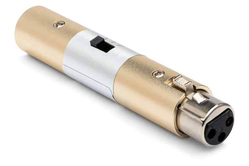 Hosa ATT-448, Input Attenuator, XLR3F to XLR3M