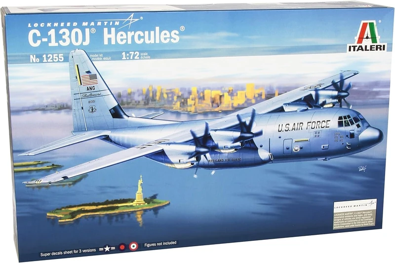 Italeri 1:72 C-130J Hercules (Prm Edition) Scale Model Kit