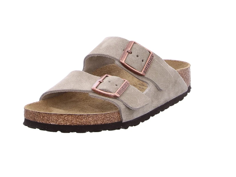 Birkenstock Arizona, Unisex-Adults' Sandals, Grey (Taupe), 7 UK (40 EU)